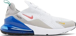 Кроссовки Nike Air Max 270, белый, синий, серый dv3731 100 | white