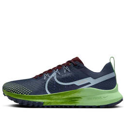 Кроссовки pegasus trail 4 'thunder blue vapour green' Nike, синий dj6158-403 | thunder blue/chlorophyll/vapour green/light armoury blue
