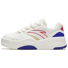Кроссовки Anta Life Collection Skateboarding Shoes Men Low-top Ivory / Digital Blue / Classic Red, красный 912438016-1 | ivory / digital blue / classic red