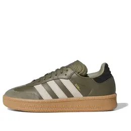 Кроссовки samba xlg 'olive strata' Adidas, зеленый jq2387 | olive strata/wonder beige/gold metallic