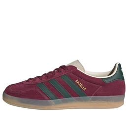 Кроссовки gazelle indoor 'shadow red green' Adidas, красный jh5403 | shadow red/shadow green/wonder white