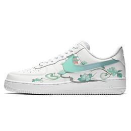 Кроссовки Nike Air Force 1 Skateboard Shoes Men Low-Top White Blue cw2288-111(team10-钟楼) | white