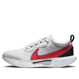 Кроссовки court zoom pro hc 'white picante red' Nike, белый dv3278-100 | white/black/fuchsia dream/picante red