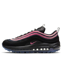 Кроссовки air max 97 golf nrg x swarovski 'black oracle pink' Nike, черный db4698-001 | black/pink