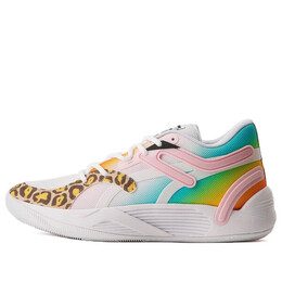 Кроссовки trc blaze court 'leopard' Puma, мультиколор 377433-01 | elektro aqua/pink lady