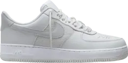 Кроссовки Nike Slam Jam x Air Force 1 Low 'Triple White', белый dx5590 100 | white
