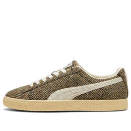Кроссовки clyde 'harris tweed chamomile sugared almond' Puma, мультиколор 398512-01 | chamomile/sugared almond