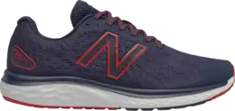 Кроссовки New Balance Fresh Foam 680v7 'Navy Team Red', синий m680ln7 | blue