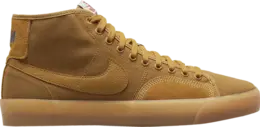Кроссовки Nike Blazer Court Mid Premium SB 'Desert Ochre Gum', коричневый dz3743 700 | brown