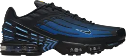 Кроссовки Nike Air Max Plus 3 'Black Racer Blue Gradient', черный dz4508 001 | black