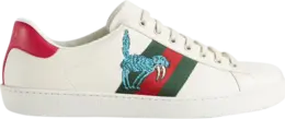 Кроссовки Freya Hartas x Gucci Ace Mythical Creature - White, белый 659219 1xg60 9180 | mythical creature - white