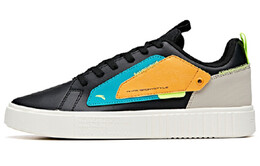 Кроссовки для скейтбординга Life Collection мужские с низким верхом, черные/зеленые/цвет слоновой кости Anta 112018082-3