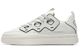 Кроссовки для скейтбординга Life Collection мужские, низкие, белые/черные Anta 11938043-2