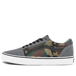 Кроссовки ward 'camo - frost grey' Vans, серый vn0a38dm14m | grey/green
