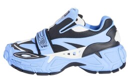 Мужские массивные кроссовки Off-White, Blue with Black Lettering omia284f23fab0014010 | blue with black lettering