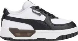 Кроссовки Puma Cali Dream Leather Little Kid White Black, белый 385675 02 | white