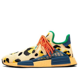 Кроссовки x pharrell nmd hu 'animal print - pulse amber' Adidas, желтый hp3221 | yellowblack