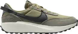 Nike Кроссовки Waffle Debut SE 'Neutral Olive Dark Stucco', зеленый fj4196 200 | green