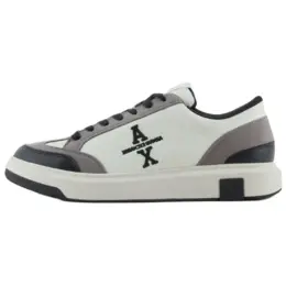 Кроссовки мужские Lifestyle Shoes Men Low-Top White Gray Armani Exchange xux235xv9041k638 | white gray
