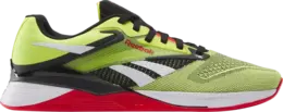 Reebok Кроссовки Nano X4 'Hyper Green Vector Red', зеленый 100074182 | green