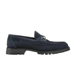 Кроссовки Gucci Loafer Horsebit, синий 801058 0pv00 4009 | blue