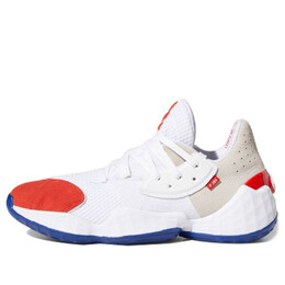 Кроссовки Harden Vol. 4 Adidas, белый fv5598 | white/red/blue