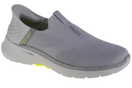 Низкие кроссовки Skechers Skechers Slip ins: GO WALK 6 Easy On, серый 3946327 | grau