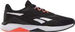 Reebok Кроссовки NanoFlex TR 2.0 'Black Orange Flare', черный 100202644 | black