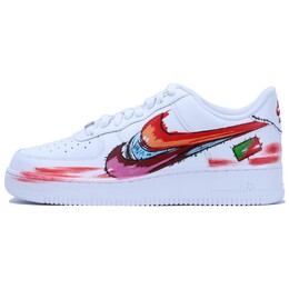 Мужские кроссовки для скейтбординга Nike Air Force 1, White cw2288-111（team130-vam修补大师） | white