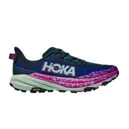 Hoka Кроссовки Speedgoat 6 2E Wide, цвет Stormy Skies Aqua Breeze 1147830 smy | stormy skies aqua breeze