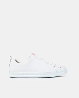 Мужские кожаные кроссовки Smooth Runner Four на шнуровке Camper, белый 1052510056584 | blanco