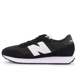 Кроссовки 237 туфли New Balance, черный ms237cc | black/gray