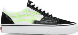 Кеды Vans Old Skool Flame Black White, черный vn0a4u3bxey | black