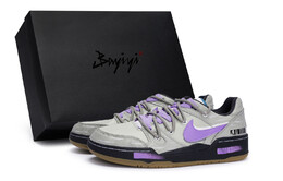 Мужские кроссовки для скейтбординга Full Force Low-Top Purple Nike hj7262-100(team80男款云淡秋空紫s-box) | black/purple