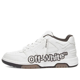Кроссовки out of office low-top for walking sneaker 'white black' Off-White, белый omia189s22lea0040110 | white/black