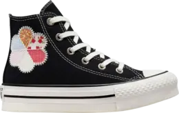 Кроссовки Converse Chuck Taylor All Star EVA Lift Platform High PS Crafted Patchwork, черный a05166c | black