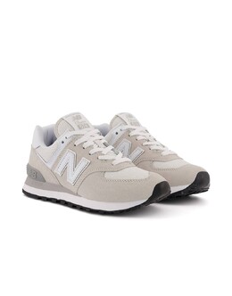 Кроссовки New Balance 574, белый/серый/синий 195907795309 | off white
