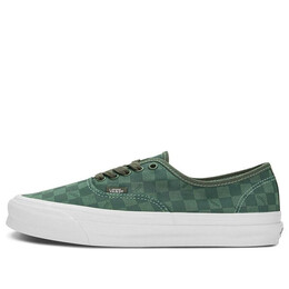 Кроссовки og authentic lx 'checkerboard olive' Vans, зеленый vn0a4bv9olv | olive