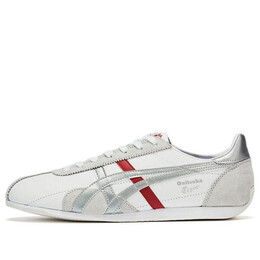 Кроссовки runningpark sport shoes серебристые красные Onitsuka Tiger, белый 1183b480-101 | white/silver/red
