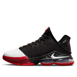 Кроссовки lebron 19 low ep 'bred' Nike, черный dh1271-001 | black/white/university red