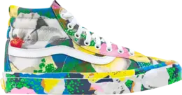 Кеды Vans Kenzo x OG Sk8-Hi LX Floral Yellow, желтый vn0a4bvb01h | yellow