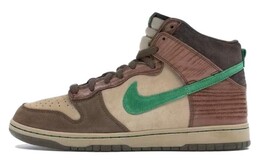 Мужские кроссовки для скейтбординга Nike Dunk SB High, Taupe 313171-231 | taupe