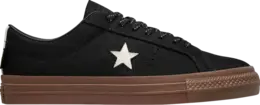 Кроссовки Converse One Star Pro Low Black Dark Gum, черный a03217c | black