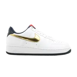 Кроссовки Nike Air Force 1 '07 'Gold Obsidian', белый 315122 171 | white