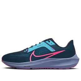 Кроссовки air zoom pegasus 40 se 'green abyss Nike, черный fb7180-001 | black/green abyss/baltic blue/hyper pink