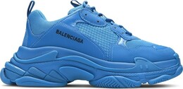 Кроссовки Balenciaga Triple S Sneaker Blue, синий 536737 w2fw1 4000 | blue