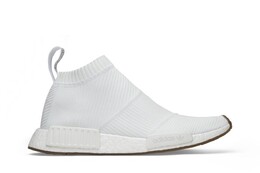 Кроссовки Adidas NMD_CS1 Primeknit 'White Gum', белый ba7208 | white