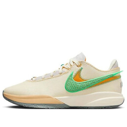 Кроссовки Nike LeBron 20 'FAMU Coconut Milk', цвет coconut milk/electric algae/vivid orange/sesame/mica green/phantom fn8263-100 | coconut milk/electric algae/vivid orange/sesame/mica green/phantom