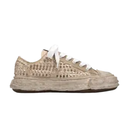 Кроссовки Maison Mihara Yasuhiro Peterson 23 OG Sole Studded Canvas Low White, кремовый a13fw715 wht | white
