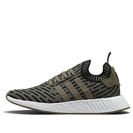 Кроссовки nmd_r2 primeknit 'trace cargo' Adidas, мультиколор ba7198 | trace cargo/black